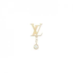 LOUIS VUITTON Gold Earrings